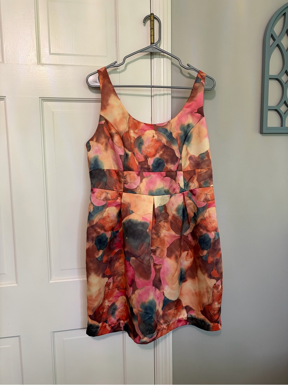 Merona Coral Pink Floral Print Sundress